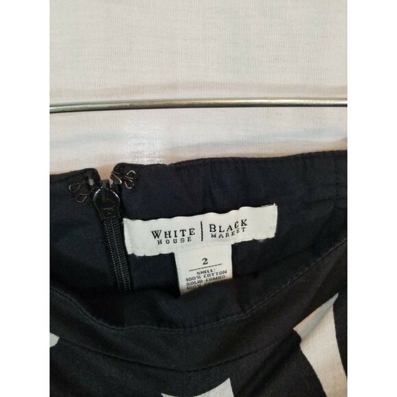 White House Black Market Strapless Cotton Dress 2 - Picture 4 of 4